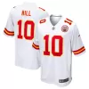 Men Kansas City Chiefs Tyreek Hill #10 Nike White Game Jersey - jerzelite