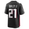 Men Atlanta Falcons Gurley II #21 Nike Black Game Jersey - jerzelite