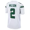 Men New York Jets Zach Wilson #2 Nike White Game Jersey 2021 - jerzelite