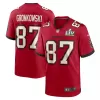 Men Tampa Bay Buccaneers Rob Gronkowski #87 Nike Red Game Jersey - jerzelite