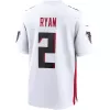 Men Atlanta Falcons Matt Ryan #2 Nike White Game Jersey - jerzelite