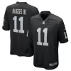 Men Las Vegas Raiders Ruggs III #11 Nike Black Game Jersey - jerzelite