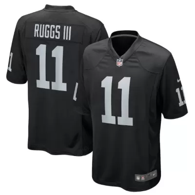 Men Las Vegas Raiders Ruggs III #11 Nike Black Game Jersey - jerzelite