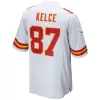 Men Kansas City Chiefs Travis Kelce #87 Nike White Game Jersey - jerzelite