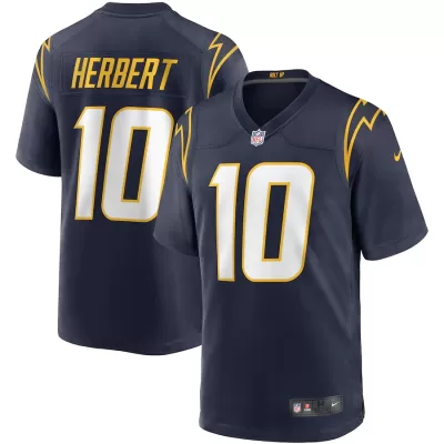 Men Los Angeles Chargers Justin Herbert #10 Nike Navy Game Jersey - jerzelite