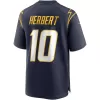 Men Los Angeles Chargers Justin Herbert #10 Nike Navy Game Jersey - jerzelite