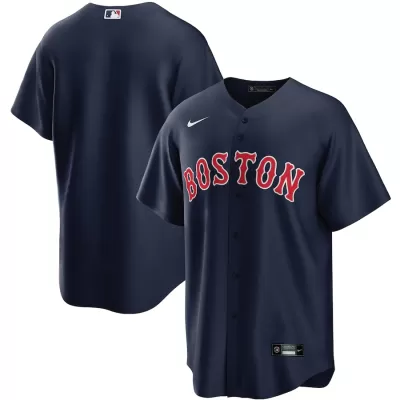 Men's Boston Red Sox Nike Navy Alternate Replica Team Jersey - jerzelite