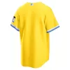 Men's Boston Red Sox Nike Gold/Light Blue 2021 City Connect Replica Jersey - jerzelite