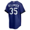 Men's Los Angeles Dodgers Cody Bellinger #35 Nike Royal 2021 City Connect Replica Jersey - jerzelite