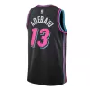 Men's Miami Heat Bam Adebayo #13 Black 19-20 Swingman Jersey - City Edition - jerzelite