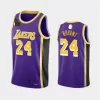 Men's Los Angeles Lakers Kobe Bryant #24 Purple Swingman Jersey - Statement Edition - jerzelite