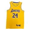 Men's Los Angeles Lakers Kobe Bryant #24 Gold 2021 Diamond Swingman Jersey - Icon Edition - jerzelite