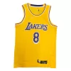 Men's Los Angeles Lakers Kobe Bryant #8 Gold 2021 Diamond Swingman Jersey - Icon Edition - jerzelite