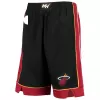 Men's Miami Heat Black 2020/21 Swingman Shorts - Icon Edition - jerzelite