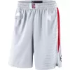 Men's LA Clippers White/Red 2020/21 Performance Swingman Shorts - Association Edition - jerzelite