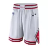 Men's Chicago Bulls White Swingman NBA Shorts - Association Edition - jerzelite