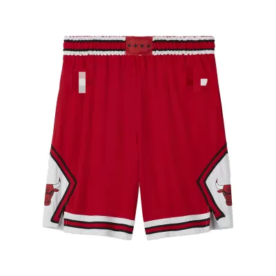 Men's Chicago Bulls Red Swingman Shorts - Classic Edition - jerzelite