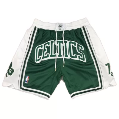 Men's Boston celtics Green Mesh NBA Shorts - jerzelite