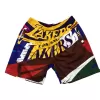 Men's Los Angeles Lakers multi-colour Mesh NBA Shorts - jerzelite