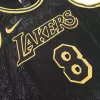 Men's Los Angeles Lakers Kobe Bryant #8 & #24 Black Swingman Jersey - jerzelite