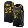 Men's Los Angeles Lakers Kobe Bryant #24 Black Swingman Jersey - jerzelite