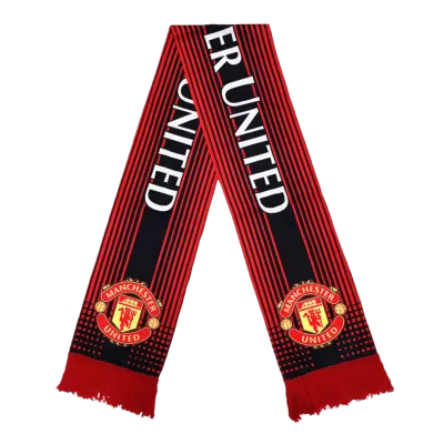 Manchester United Soccer Scarf Red - jerzelite