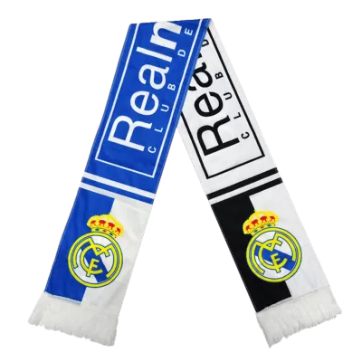 Real Madrid Soccer Scarf Blue&White - jerzelite