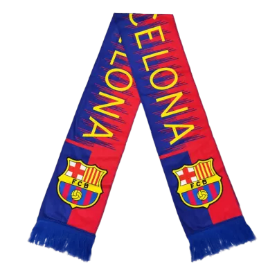 Barcelona Soccer Scarf Red&Blue - jerzelite