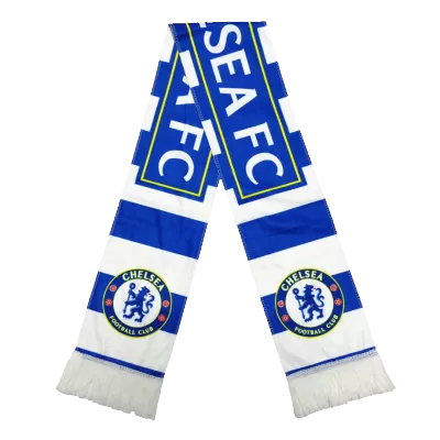 Chelsea Scarf Blue&White - jerzelite